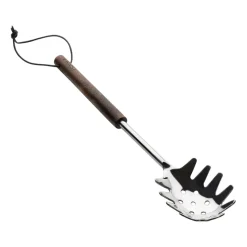 Cuchara para pasta con mango de madera Ernst, Marrón oscuro