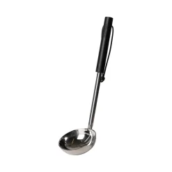 Cuchara salsera con mango de madera Ernst, Negro