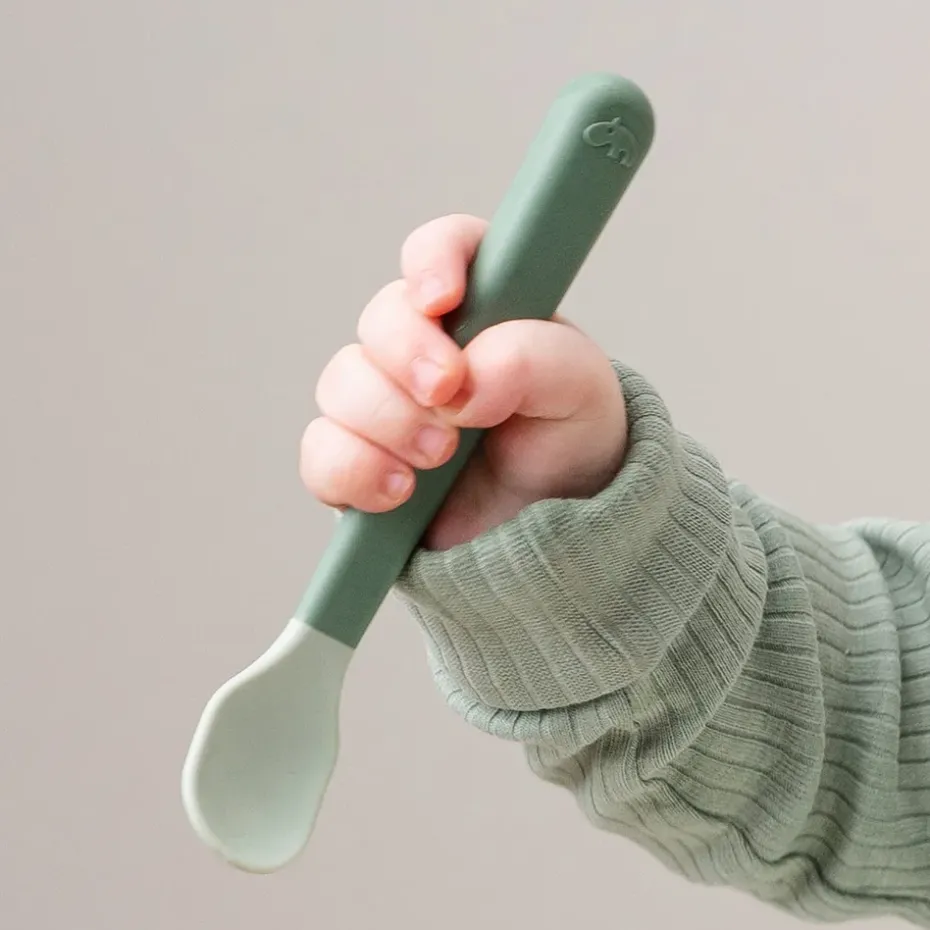 Cucharas foodie Easy-grip, 3-pack, Green