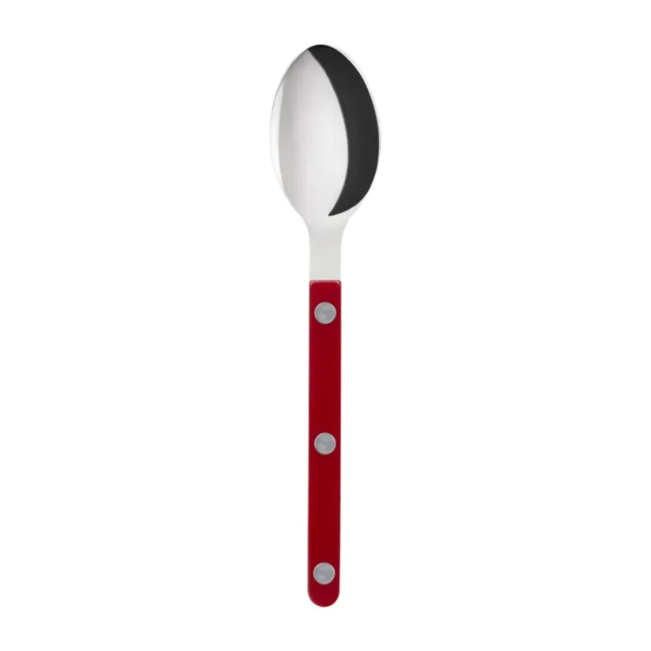 Cucharilla de té Bistrot shiny, Burgundy