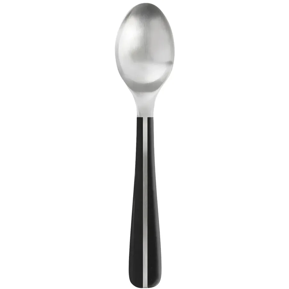 Cucharilla de té Contour, negro