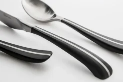 Cucharilla de té Contour, negro