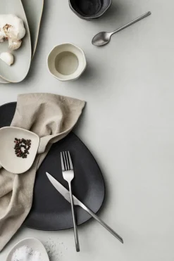 Cucharilla de té Sletten, Flana satin forged