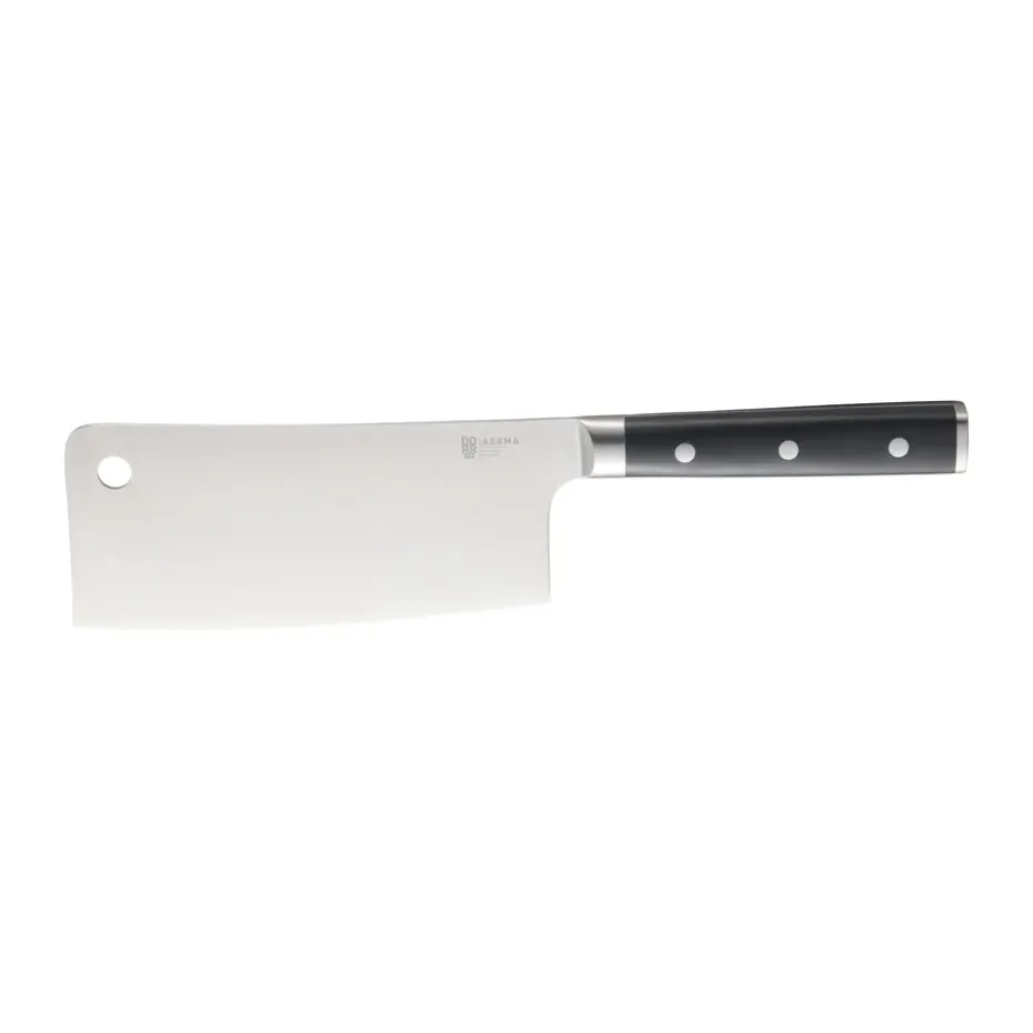 Cuchillo chino de chef Asama 18 cm, Tirador negro