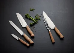 Cuchillo de chef Foresta 33 cm, acero inoxidable-roble