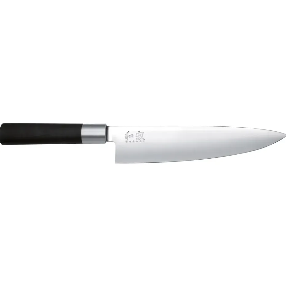 Cuchillo de chef Kai Wasabi Black, 20 cm