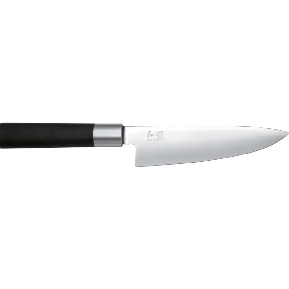 Cuchillo de chef Kai Wasabi Black, 15 cm