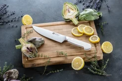 Cuchillo de chef Zwilling Pro le Blanc 20 cm, Blanco-acero inoxidable