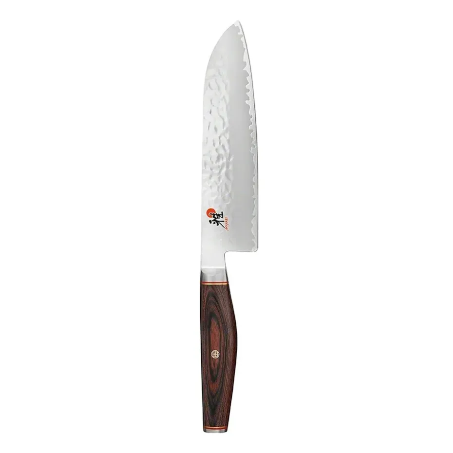 Cuchillo de cocina japonesa Miyabi 6000MCT Santoku, 18 cm