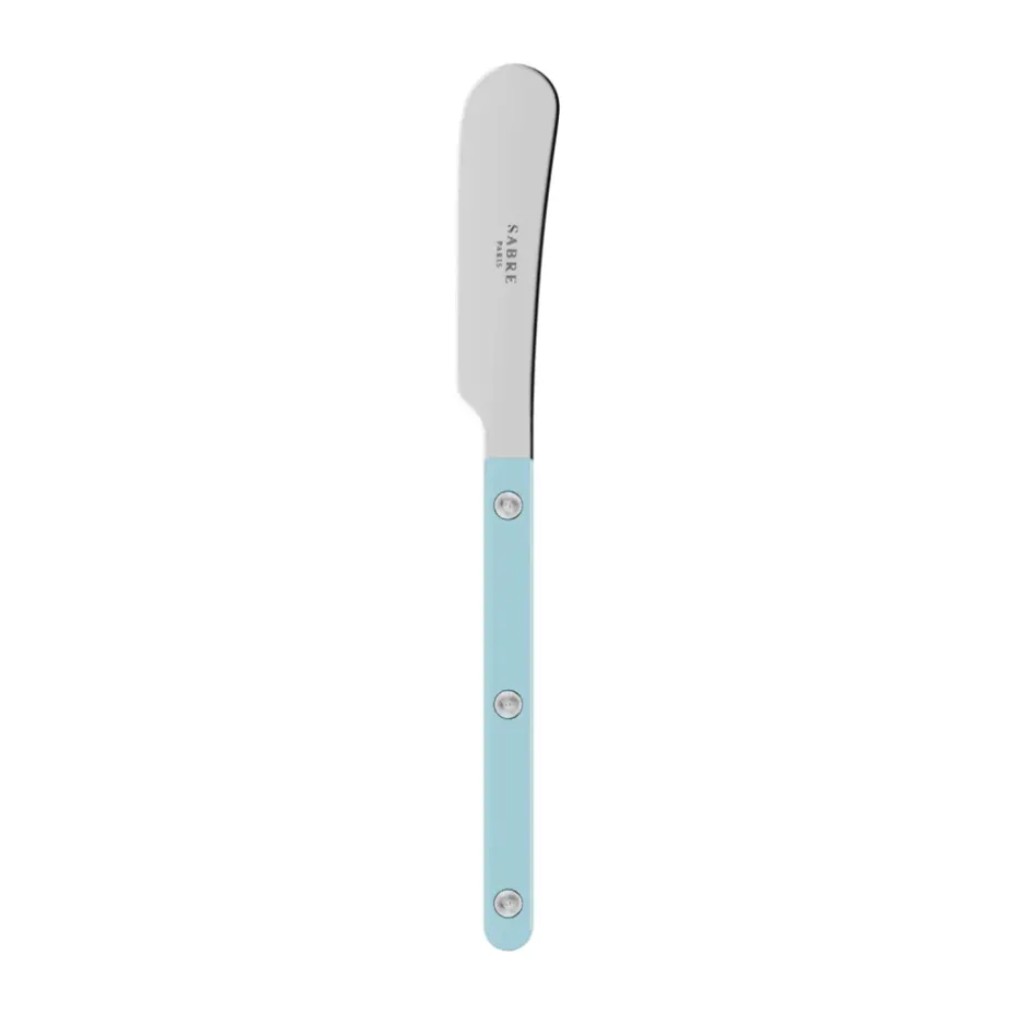 Cuchillo de mantequilla Bistrot solid 14 cm, Azul pastel