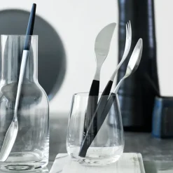 Cuchillo de mesa Focus de Luxe, Acero inoxidable