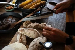 Cuchillo de pan Satake Ame, 23 cm