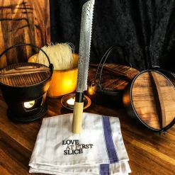 Cuchillo de pan Satake Houcho, 24 cm