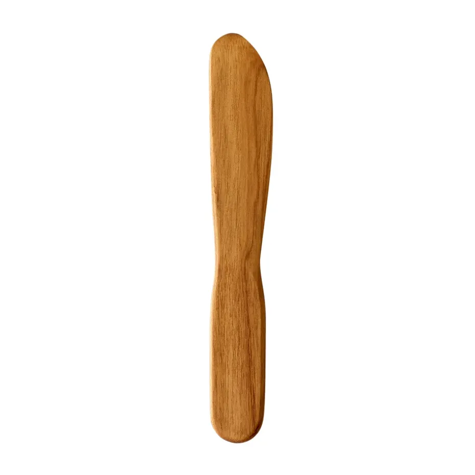 Cuchillo de untar Raw teca, marrón
