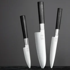 Cuchillo de uso general Kai Wasabi Black, 10 cm