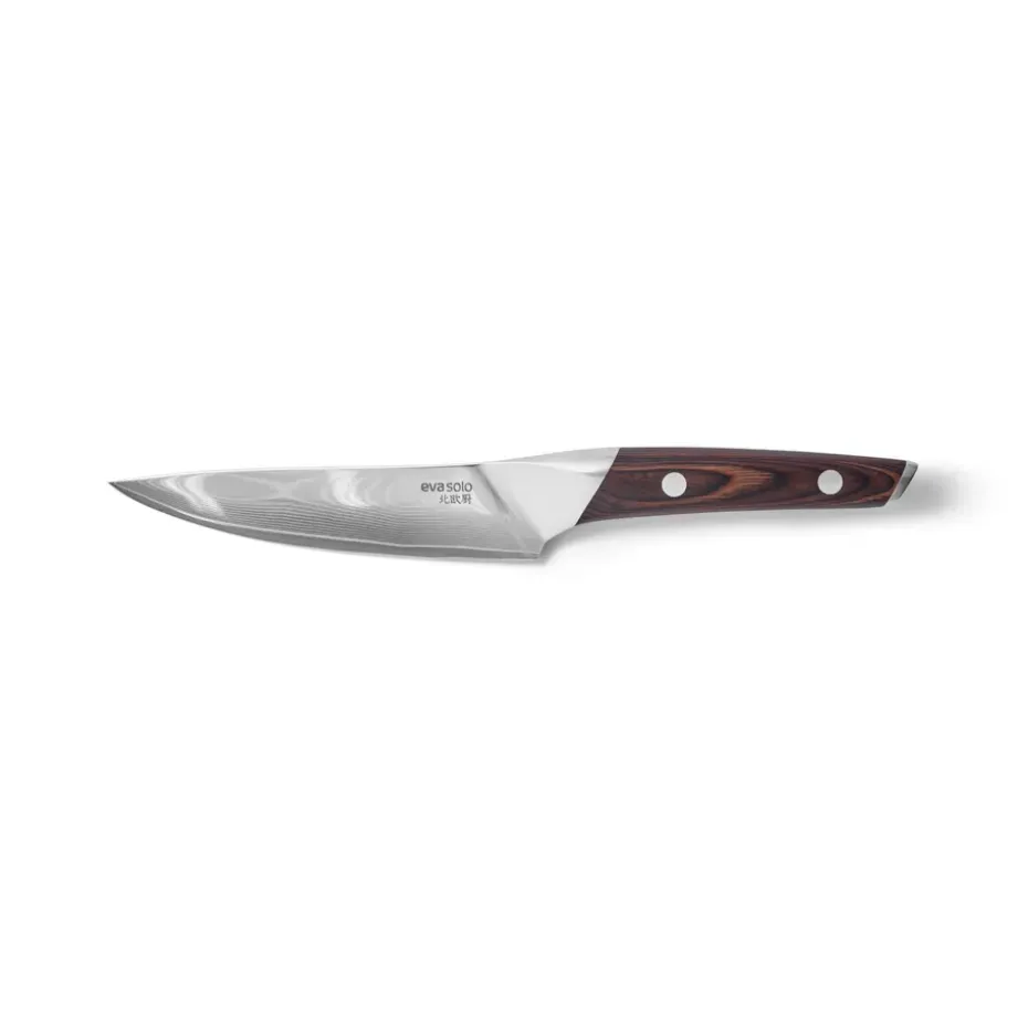 Cuchillo de verduras Nordic Kitchen 13 cm, Acero damasco