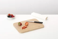 Cuchillo de verduras Profile 22 cm, negro-acero inoxidable