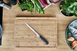 Cuchillo fileteador Zwilling Four star 18 cm, Negro-acero inoxidable