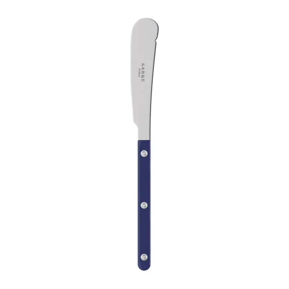 Cuchillo para mantequilla Bistrot solid 16 cm, Azul marino