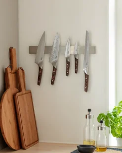 Cuchillo para pan Nordic Kitchen 24 cm, Acero damasco