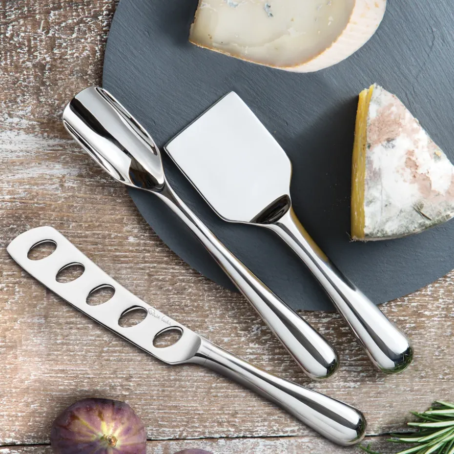 Cuchillo para queso blando Radford brillante, acero inoxidable