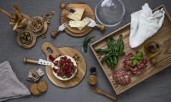 Cuchillo para queso Nature, Roble