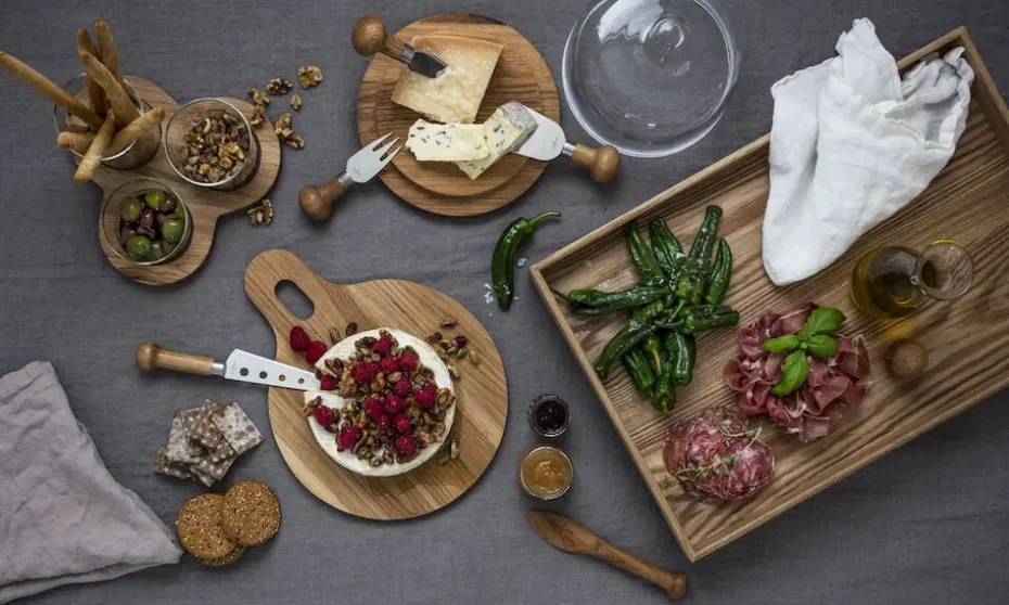 Cuchillo para queso Nature, Roble