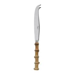 Cuchillo para queso Panda 24 cm, Bambú claro