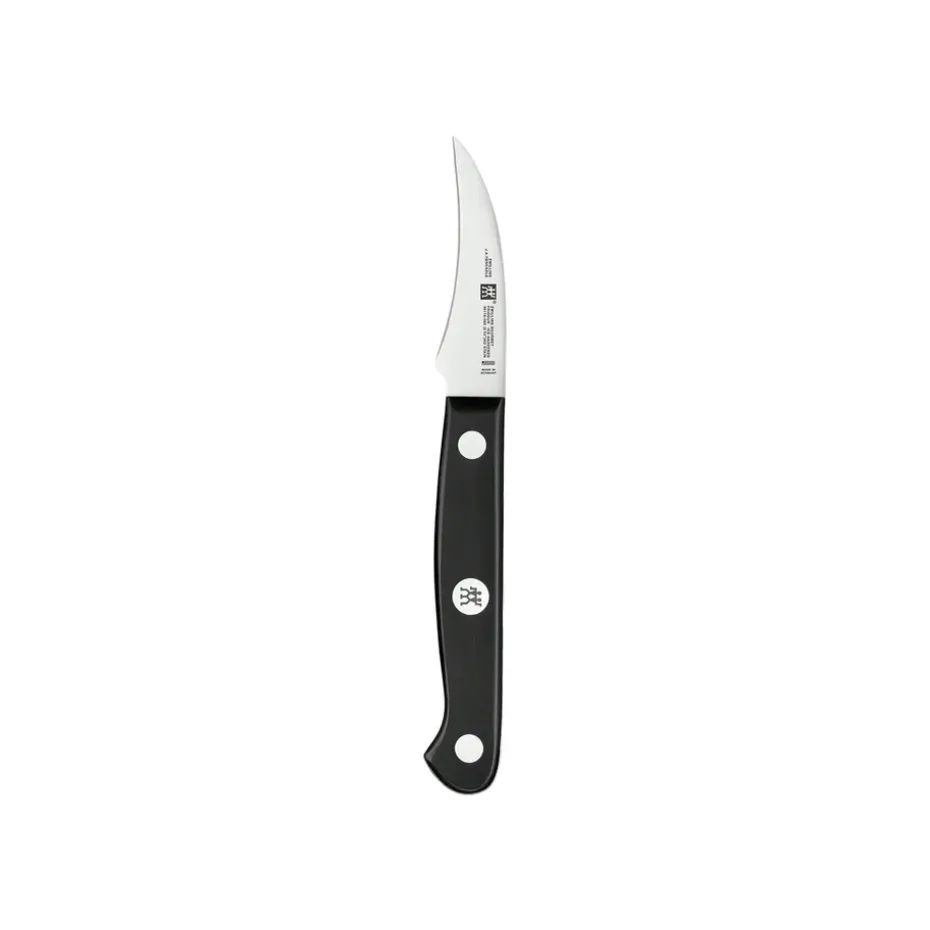 Cuchillo pelador Zwilling Gourmet curvado, 6 cm