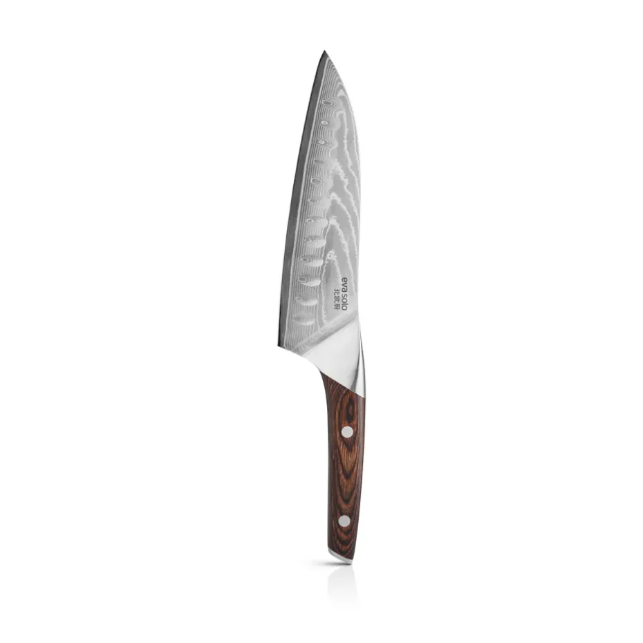 Cuchillo santoku Nordic Kitchen 18 cm, Acero damasco