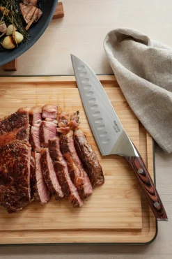 Cuchillo santoku Nordic Kitchen 18 cm, Acero damasco