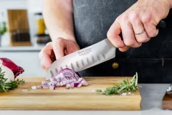 Cuchillo santoku Robert Welch professional 17 cm, Acero inoxidable
