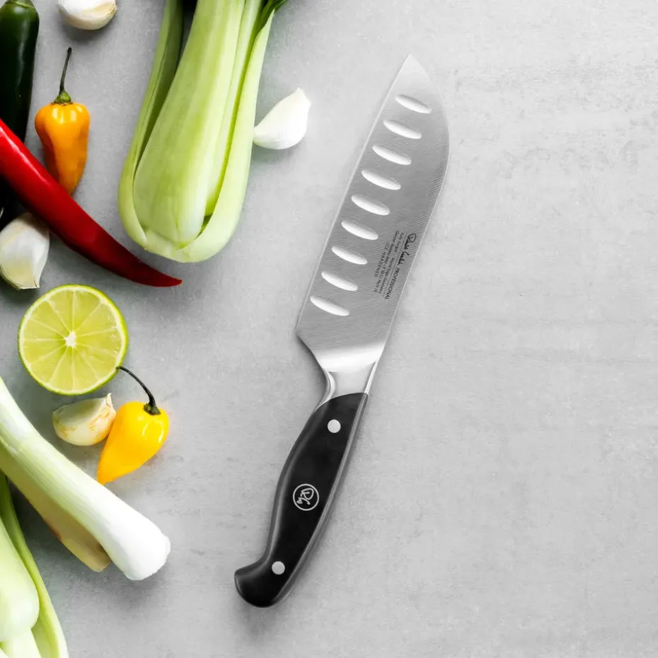Cuchillo santoku Robert Welch professional 14 cm, Acero inoxidable