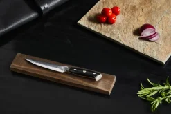 Cuchillo universal Damascus By Hâws 23,6 cm, Negro-acero inoxidable
