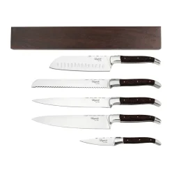 Cuchillos con listón magnético Laguiole by Hâws, 6 piezas, Wengué