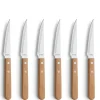 Cuchillos de carne Pizza 6-pack, Roble