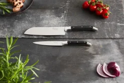 Cuchillos de chef Laguiole By Hâws, 2 piezas, Madera negra
