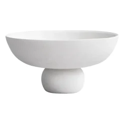 Cuenco Baburu Ø30 cm, Bone White
