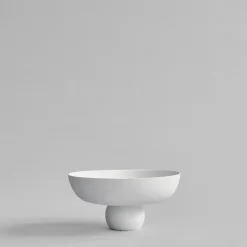 Cuenco Baburu Ø30 cm, Bone White