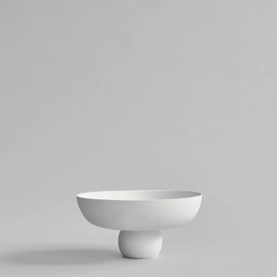 Cuenco Baburu Ø30 cm, Bone White