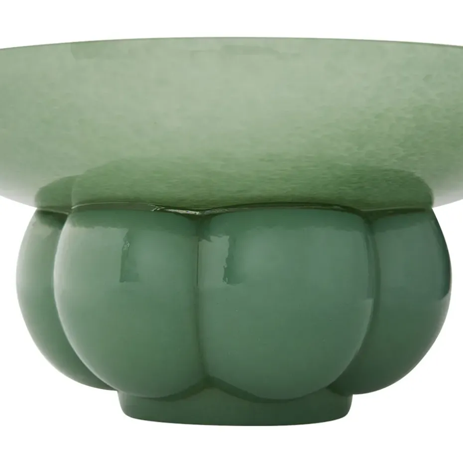Cuenco de cristal Uva , Pastel green