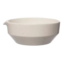 Cuenco Ernst blanco natural, H7 cm Ø17 cm