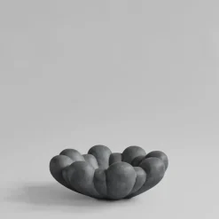 Cuenco grande Bloom tray, Gris oscuro