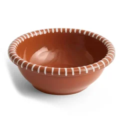 Cuenco para ensalada Barro, Natural with stripes, Ø26 cm