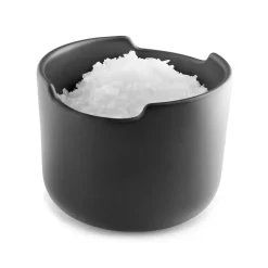Cuenco salero con tapa Nordic Kitchen, negro