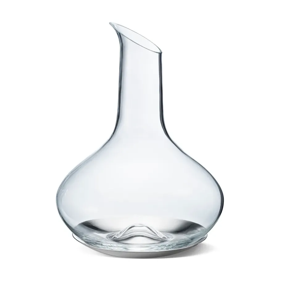Decantador de vino con plato Sky, 0,75 l