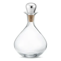 Decantador de vino con tapón Sky 145 cl, acero inoxidable