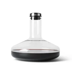 Decantador de vino Deluxe, acero inoxidable