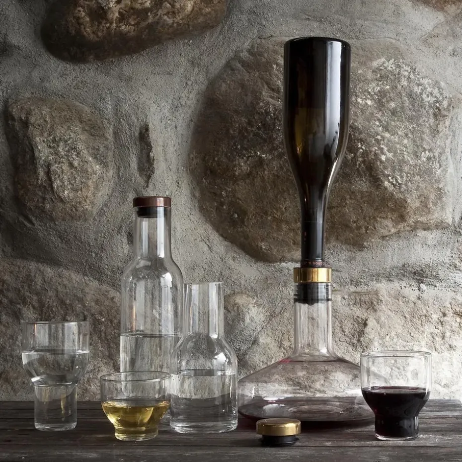 Decantador de vino Deluxe, dorado