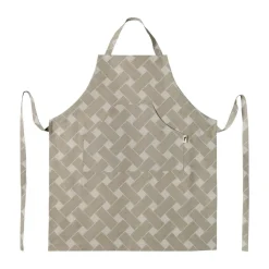 Delantal Korg XL, Natur-taupe
